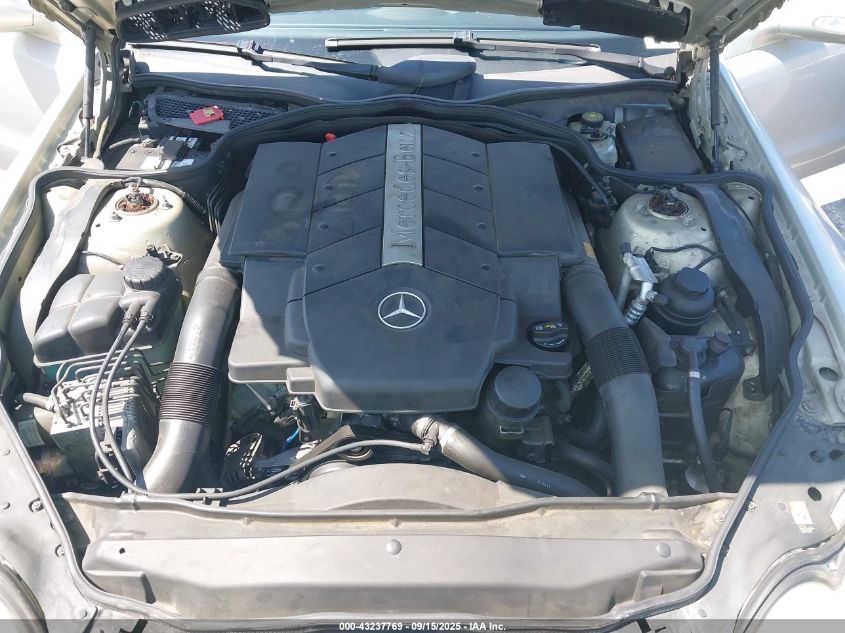 2003 Mercedes-Benz Sl 500 VIN: WDBSK75F63F009696 Lot: 43237769