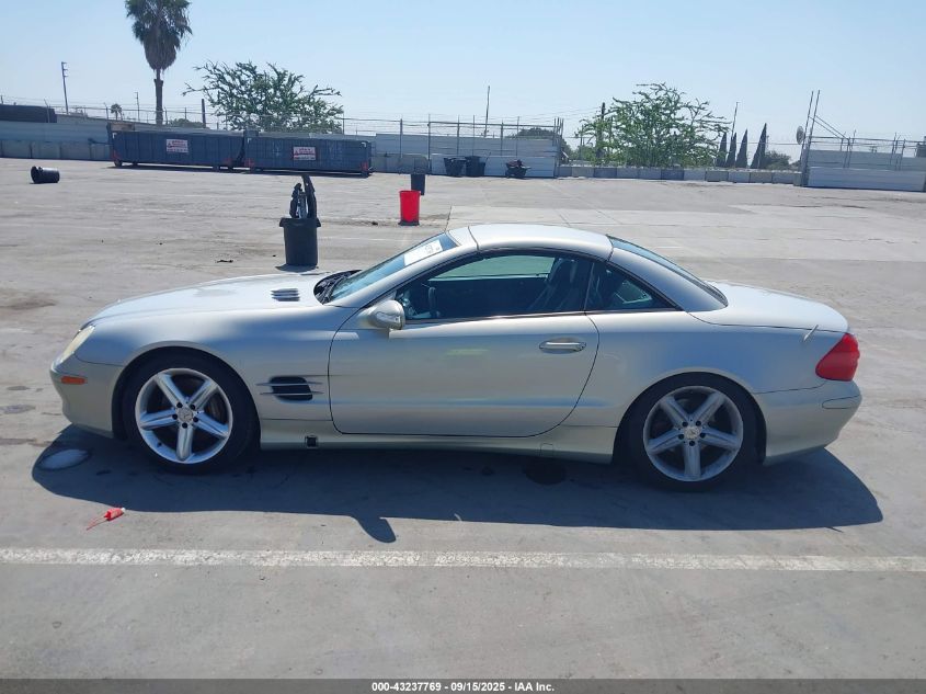 2003 Mercedes-Benz Sl 500 VIN: WDBSK75F63F009696 Lot: 43237769