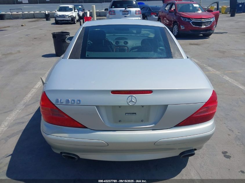 2003 Mercedes-Benz Sl 500 VIN: WDBSK75F63F009696 Lot: 43237769
