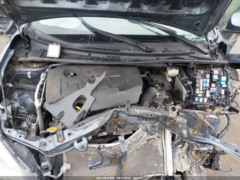 2015 Toyota Corolla L VIN: 2T1BURHE8FC343672 Lot: 43237806