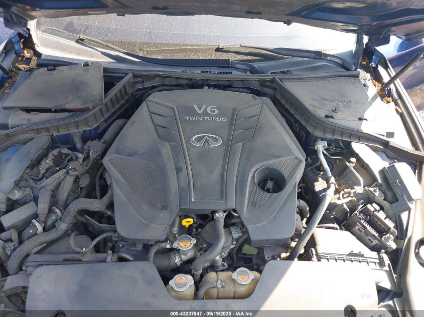 2019 Infiniti Q50 Luxe/Sport/Signature Edition VIN: JN1EV7AR3KM592005 Lot: 43237847