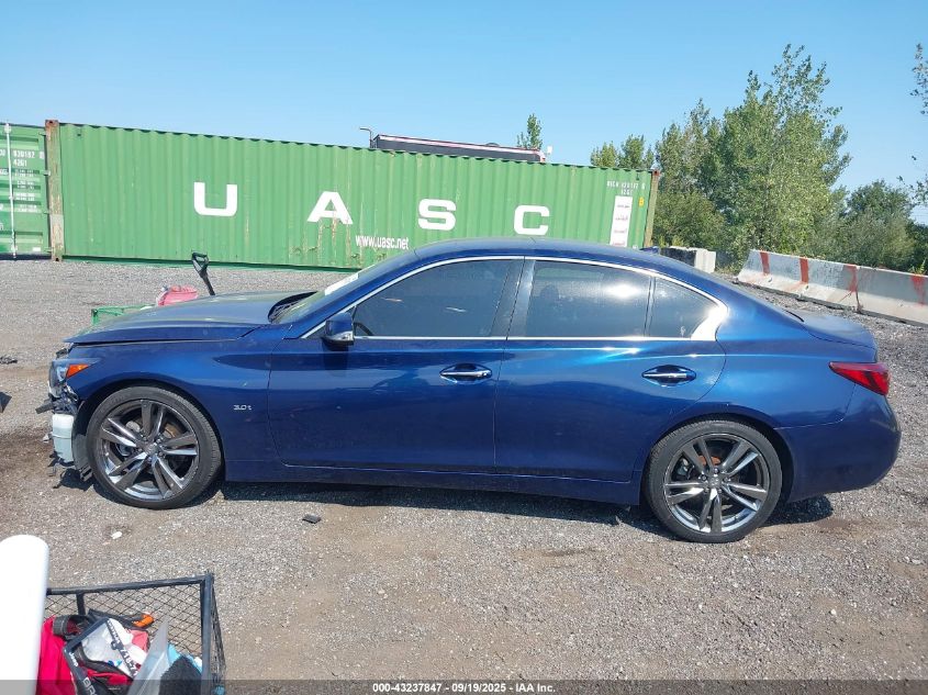 2019 Infiniti Q50 Luxe/Sport/Signature Edition VIN: JN1EV7AR3KM592005 Lot: 43237847