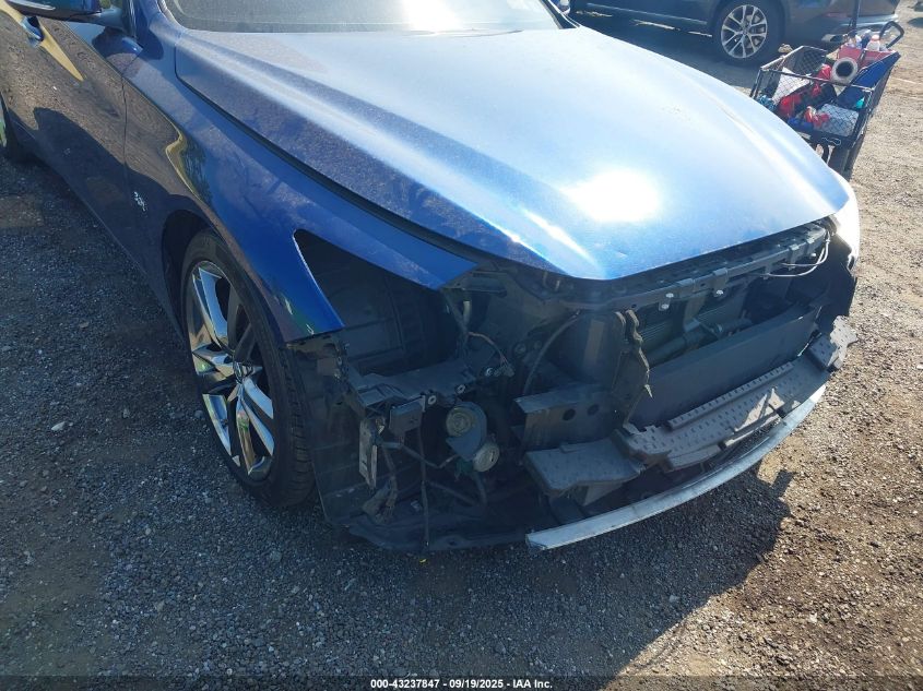 2019 Infiniti Q50 Luxe/Sport/Signature Edition VIN: JN1EV7AR3KM592005 Lot: 43237847