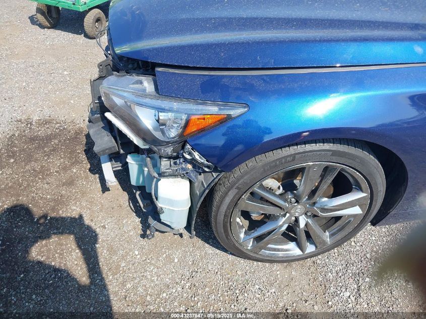 2019 Infiniti Q50 Luxe/Sport/Signature Edition VIN: JN1EV7AR3KM592005 Lot: 43237847