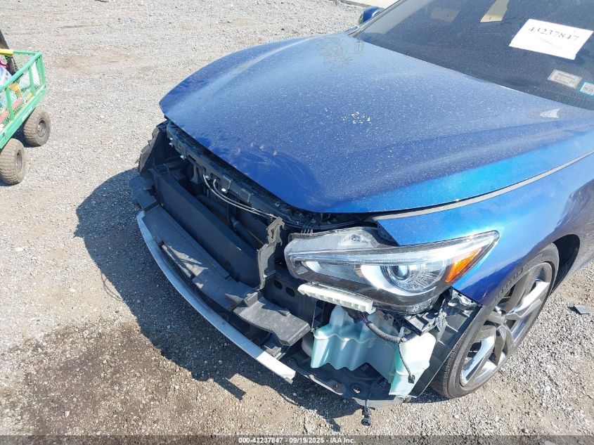 2019 Infiniti Q50 Luxe/Sport/Signature Edition VIN: JN1EV7AR3KM592005 Lot: 43237847