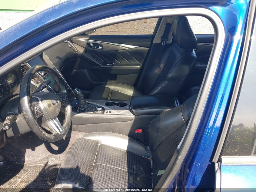 VIN JN1EV7AR3KM592005 2019 INFINITI Q50 3.0T SIGNATURE EDITION
