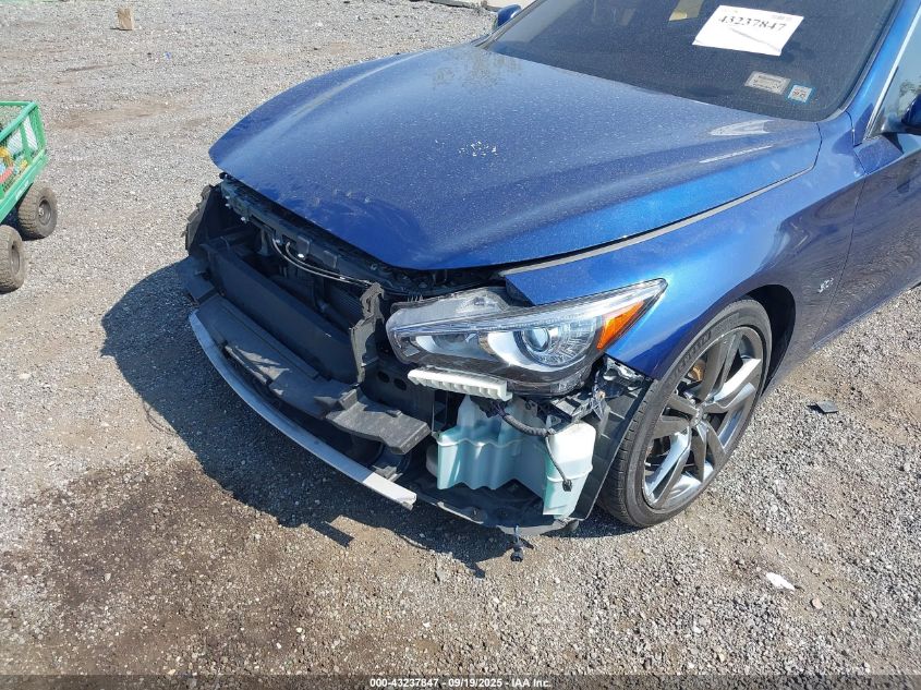 2019 Infiniti Q50 Luxe/Sport/Signature Edition VIN: JN1EV7AR3KM592005 Lot: 43237847