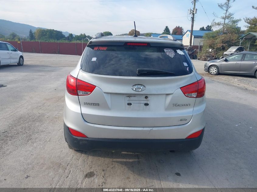 2010 Hyundai Tucson Gls VIN: KM8JUCAC1AU077176 Lot: 43237848