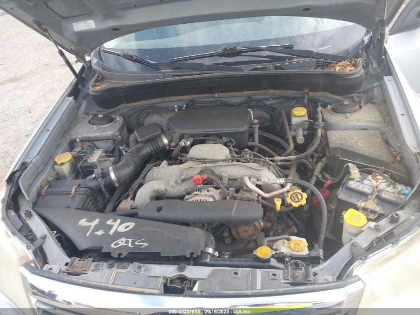 2010 Subaru Forester 2.5X VIN: JF2SH6AC1AH700336 Lot: 43237855