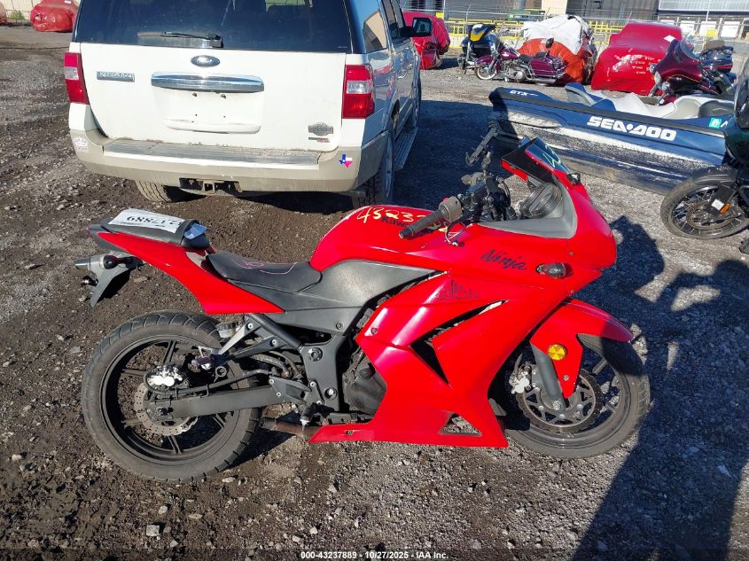 2009 Kawasaki Ex250 J VIN: JKAEXMJ119DA32135 Lot: 43237889