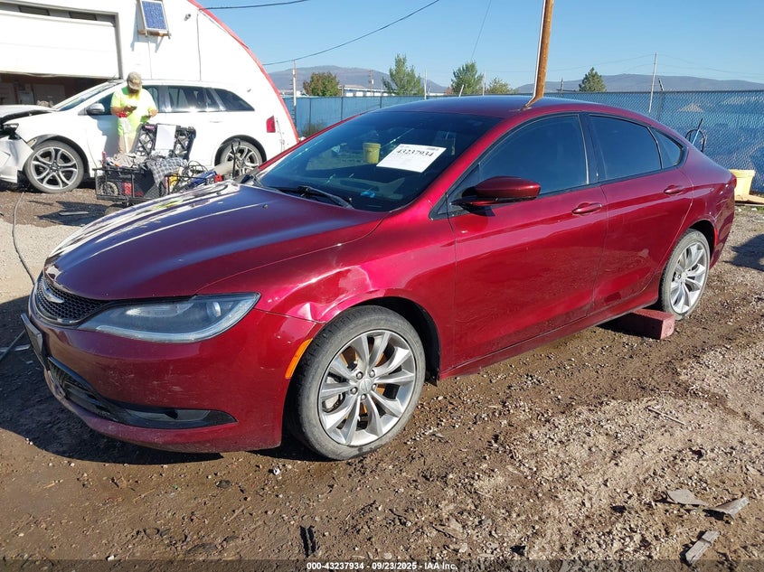 2015 CHRYSLER 200 S - 1C3CCCDG0FN718144