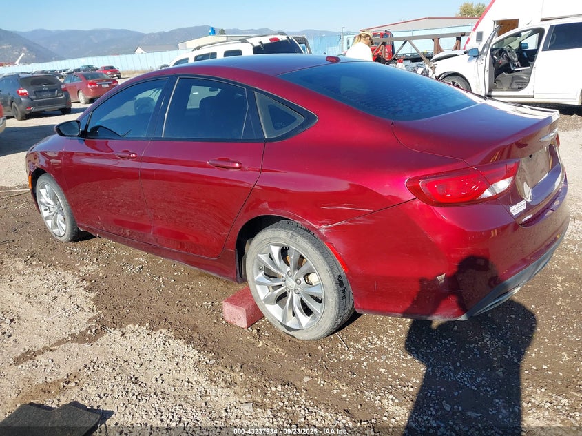 2015 CHRYSLER 200 S - 1C3CCCDG0FN718144