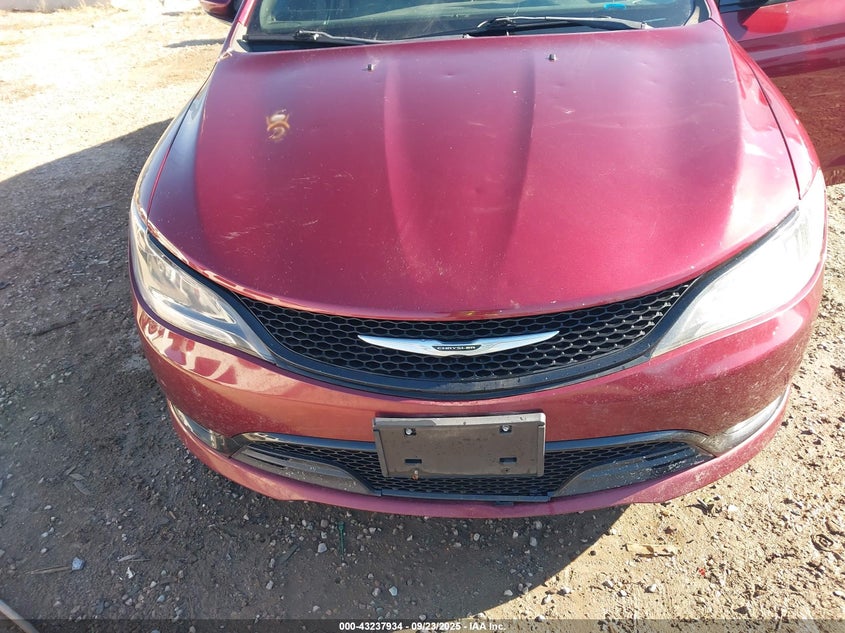 2015 CHRYSLER 200 S - 1C3CCCDG0FN718144