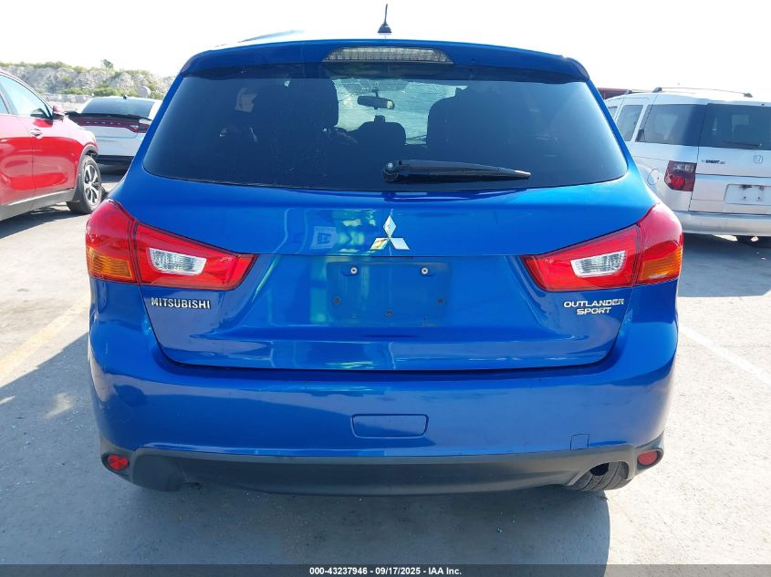 2015 Mitsubishi Outlander Sport Es VIN: 4A4AP3AU3FE023487 Lot: 43237946