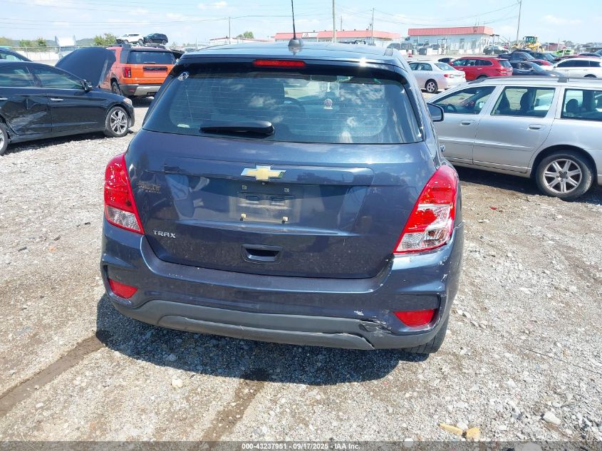 2018 Chevrolet Trax Ls VIN: 3GNCJKSBXJL147801 Lot: 43237951