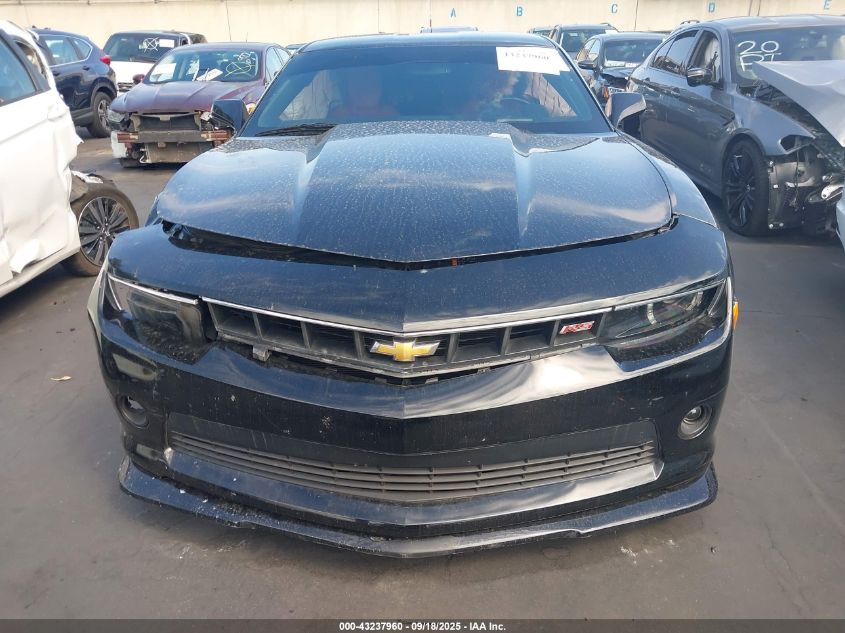 2015 Chevrolet Camaro Lt VIN: 2G1FF1E38F9306811 Lot: 43237960