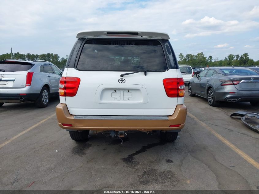 2004 Toyota Sequoia Sr5 V8 VIN: 5TDZT34A84S206429 Lot: 43237975