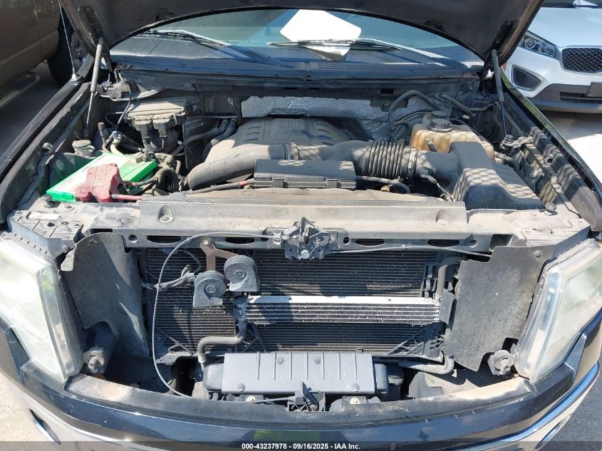 2011 Ford F-150 Lariat VIN: 1FTFW1CT2BFB73166 Lot: 43237978