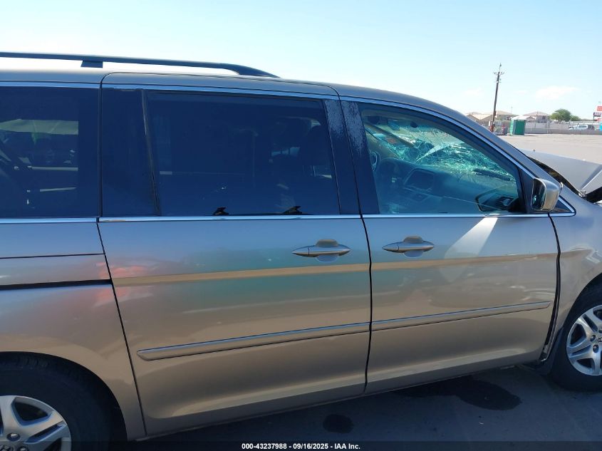 2006 Honda Odyssey Ex-L VIN: 5FNRL38716B091100 Lot: 43237988