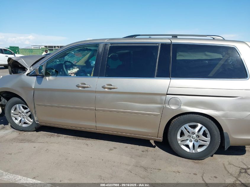 2006 Honda Odyssey Ex-L VIN: 5FNRL38716B091100 Lot: 43237988