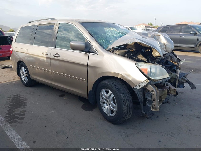 5FNRL38716B091100 2006 Honda Odyssey Ex-L auction photo 1