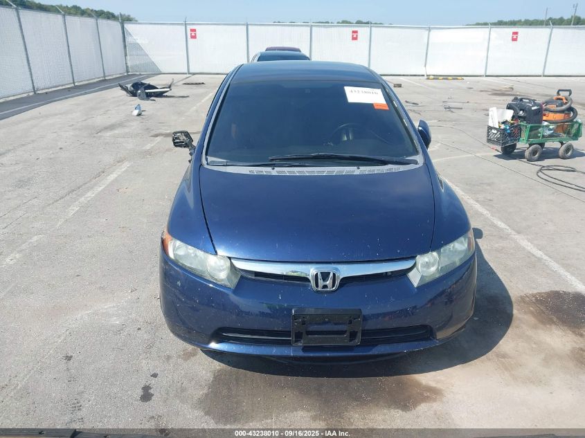 2008 Honda Civic Lx VIN: 1HGFA16528L112391 Lot: 43238010