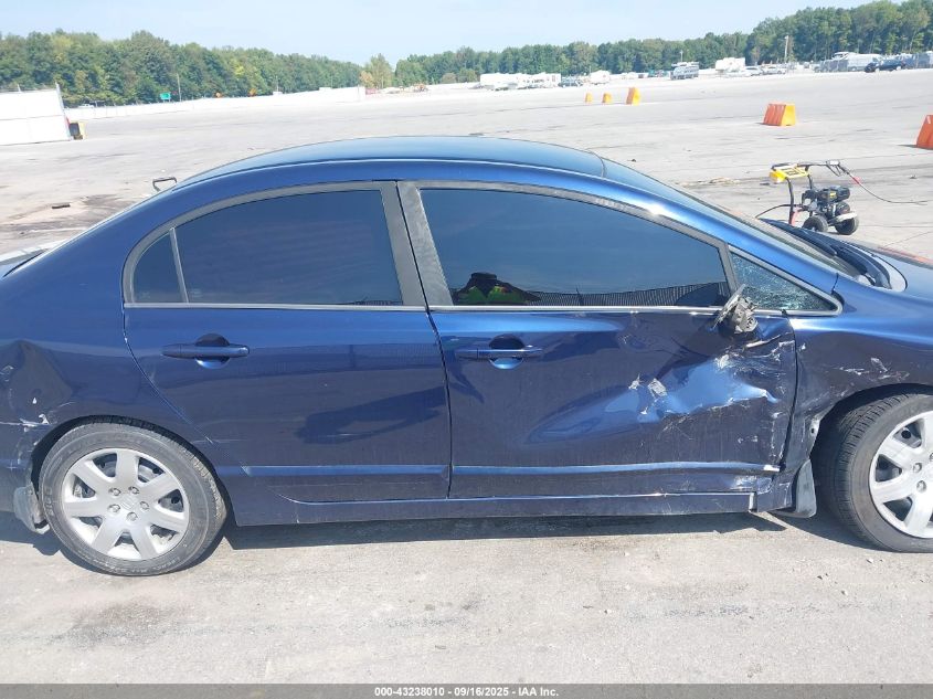 2008 Honda Civic Lx VIN: 1HGFA16528L112391 Lot: 43238010