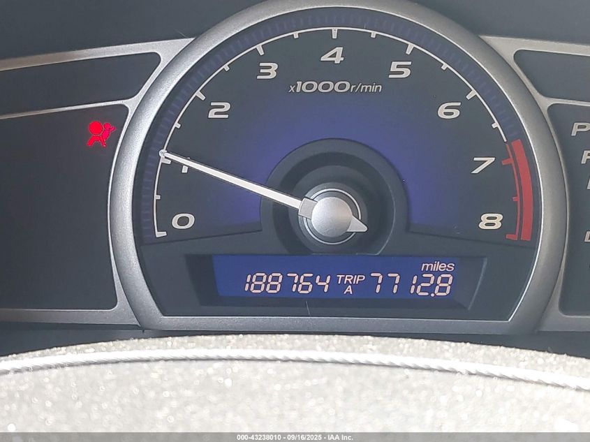 2008 Honda Civic Lx VIN: 1HGFA16528L112391 Lot: 43238010