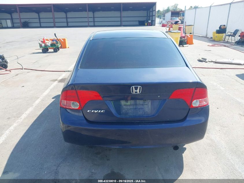 2008 Honda Civic Lx VIN: 1HGFA16528L112391 Lot: 43238010