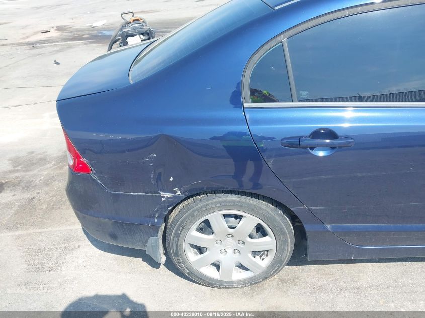 2008 Honda Civic Lx VIN: 1HGFA16528L112391 Lot: 43238010