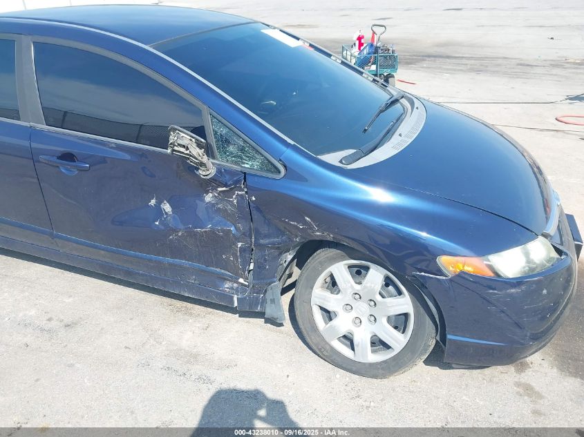 2008 Honda Civic Lx VIN: 1HGFA16528L112391 Lot: 43238010