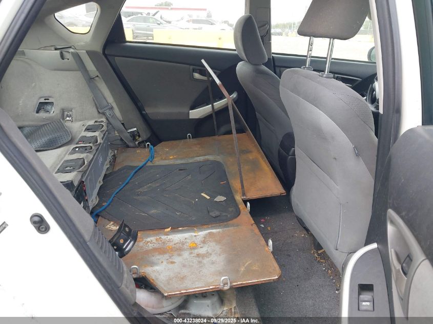 2012 Toyota Prius Two VIN: JTDKN3DU2C1484129 Lot: 43238024