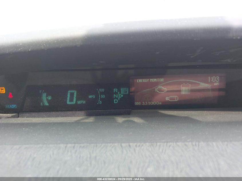 2012 Toyota Prius Two VIN: JTDKN3DU2C1484129 Lot: 43238024