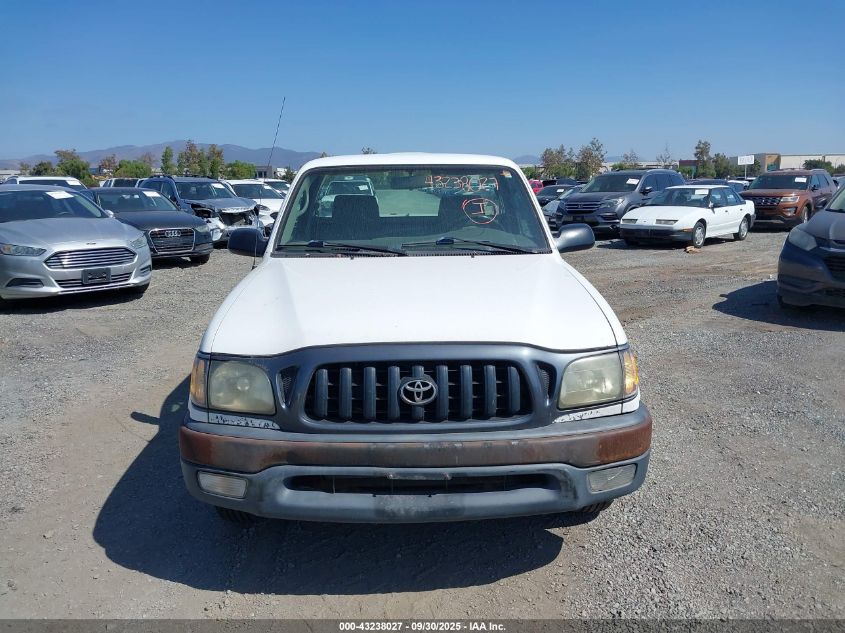 2004 Toyota Tacoma VIN: 5TENL42N54Z399698 Lot: 43238027
