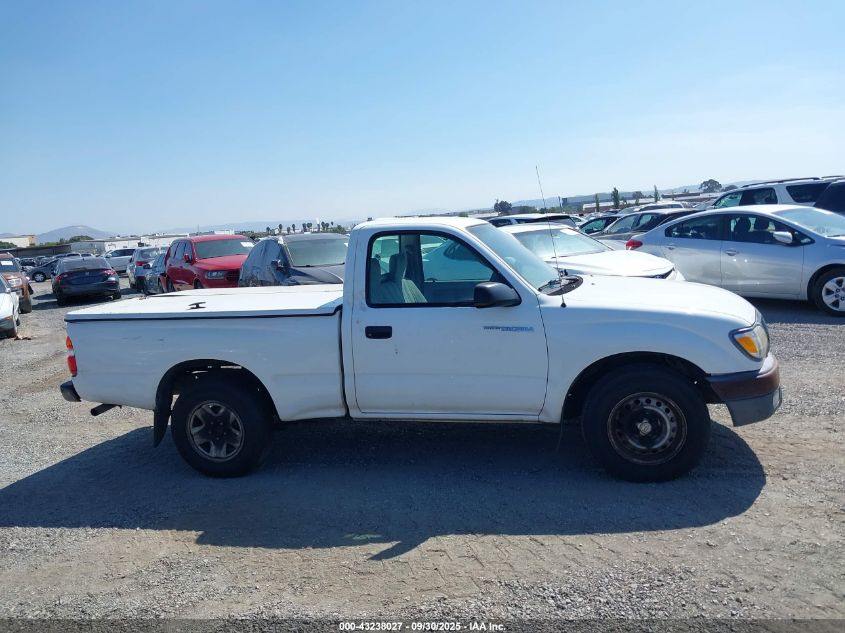 2004 Toyota Tacoma VIN: 5TENL42N54Z399698 Lot: 43238027