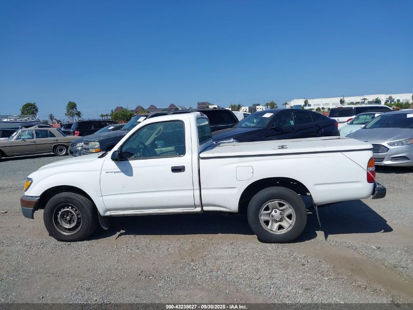 2004 Toyota Tacoma VIN: 5TENL42N54Z399698 Lot: 43238027