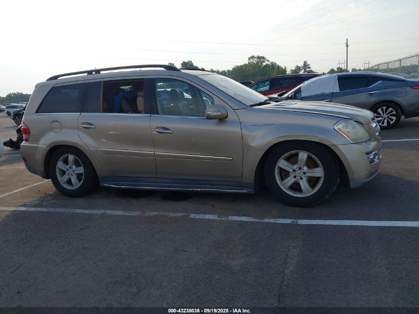 2007 Mercedes-Benz Gl 450 4Matic VIN: 4JGBF71E17A200489 Lot: 43238036