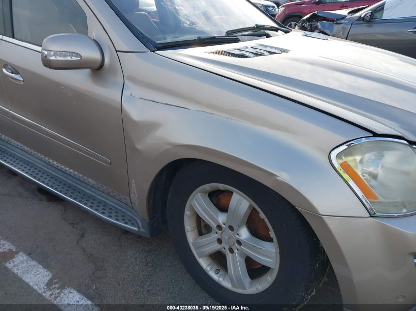 2007 Mercedes-Benz Gl 450 4Matic VIN: 4JGBF71E17A200489 Lot: 43238036