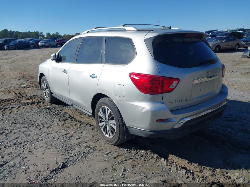 Vin: 5n1dr2mn5jc642203, lot: 43732614, nissan pathfinder s 20183