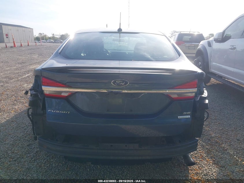 2018 Ford Fusion Se VIN: 3FA6P0HD9JR151536 Lot: 43238083