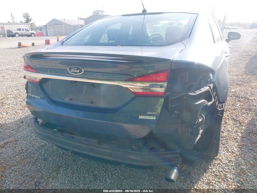 2018 Ford Fusion Se VIN: 3FA6P0HD9JR151536 Lot: 43238083
