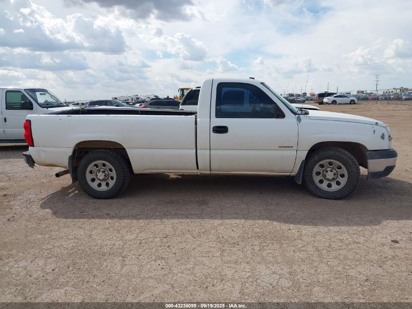 2006 Chevrolet Silverado 1500 Work Truck VIN: 3GCEC14VX6G134642 Lot: 43238099