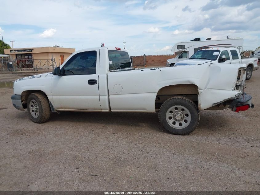 2006 Chevrolet Silverado 1500 Work Truck VIN: 3GCEC14VX6G134642 Lot: 43238099