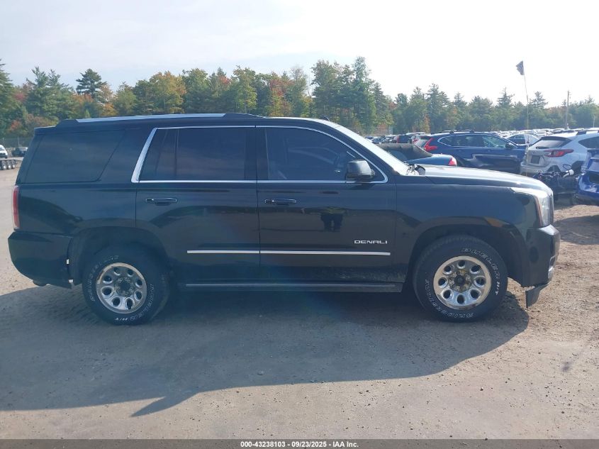 2017 GMC Yukon Denali VIN: 1GKS2CKJ4HR318161 Lot: 43238103