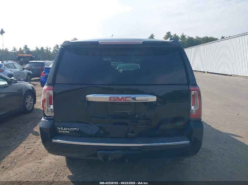 2017 GMC Yukon Denali VIN: 1GKS2CKJ4HR318161 Lot: 43238103