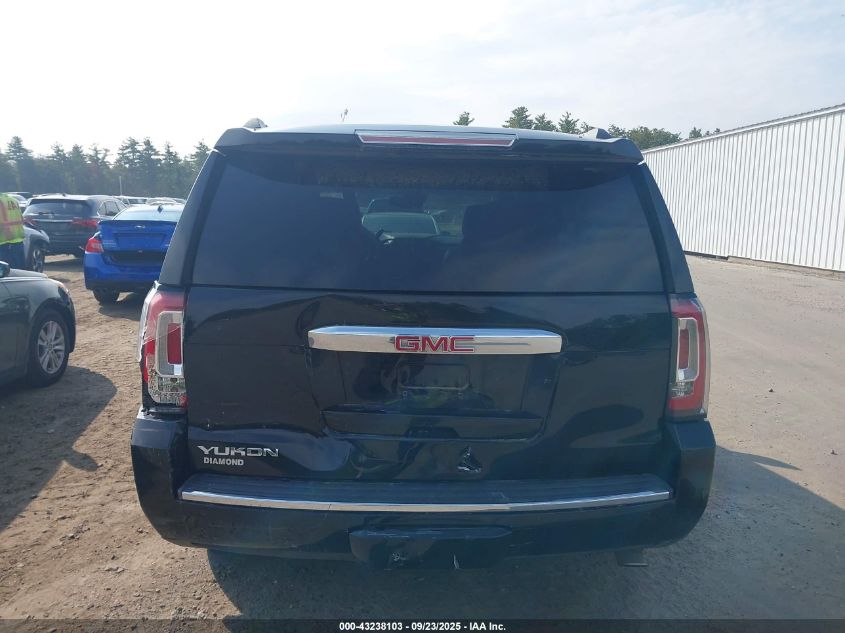 2017 GMC Yukon Denali VIN: 1GKS2CKJ4HR318161 Lot: 43238103