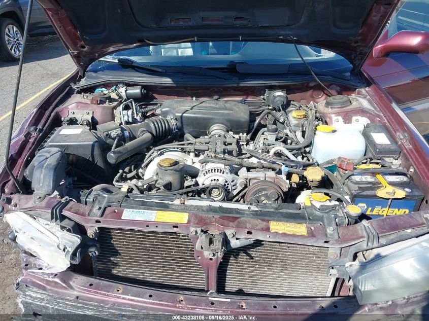 1999 Subaru Legacy 30Th Ann. Outback Ltd./Outback VIN: 4S3BG6853X7642107 Lot: 43238108