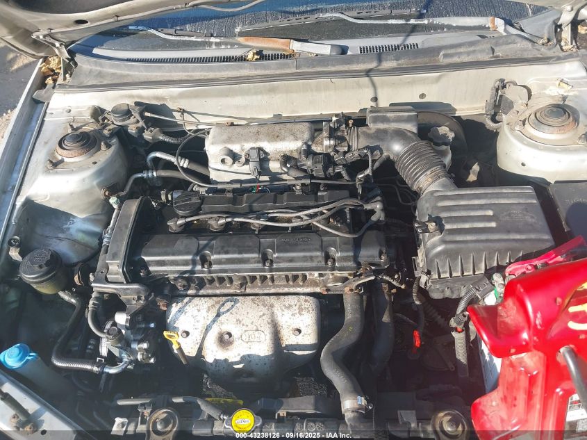 2002 Hyundai Elantra Gls VIN: KMHDN45D62U427003 Lot: 43238126