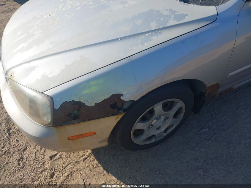 2002 Hyundai Elantra Gls VIN: KMHDN45D62U427003 Lot: 43238126