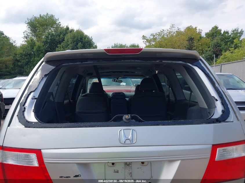 2007 Honda Odyssey Ex-L VIN: 5FNRL38687B422280 Lot: 43238130